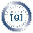 Das Bild zeigt das DIN-ISO-Siegel